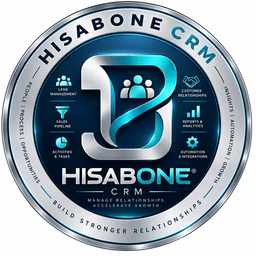 HisabOne CRM emblem